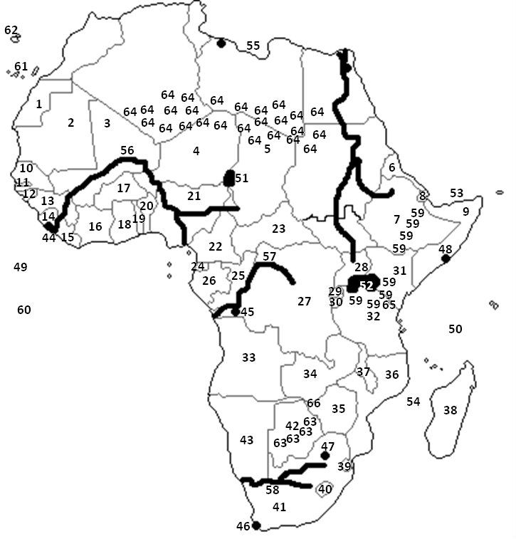 Africa South Of The Sahara Quiz By Koellert