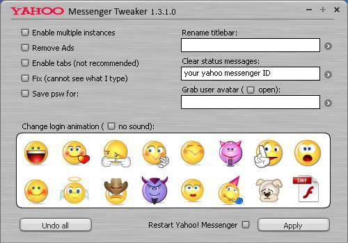 yahoo bị lỗi ko thấy text