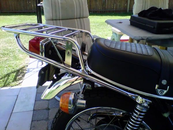 Honda cb360 luggage rack #7