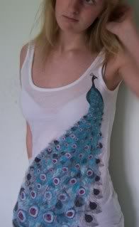 peacock tee