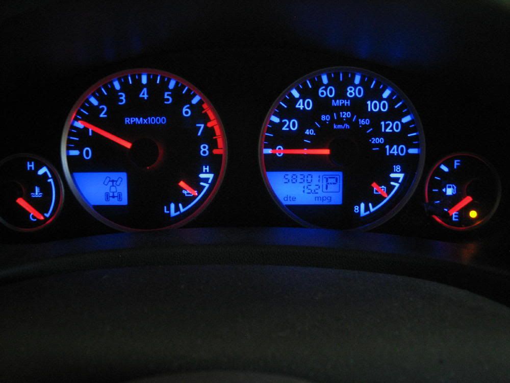 Nissan navara dash bulbs #4