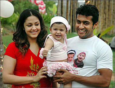 couple Surya and Jyothika