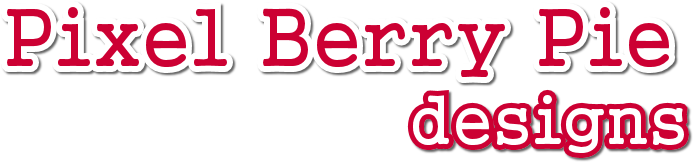 Pixel Berry Pie Designs