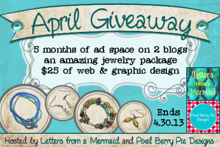 Bloglovin' April Giveaway