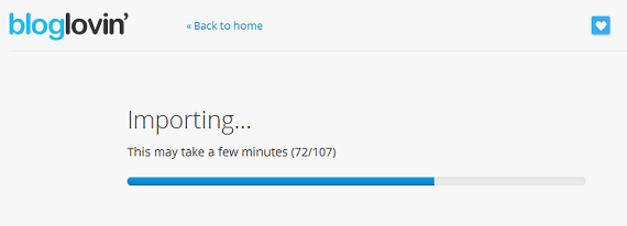 Importing to Bloglovin'