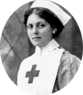 Photograph of Violet Jessop, nurse and stewardess.