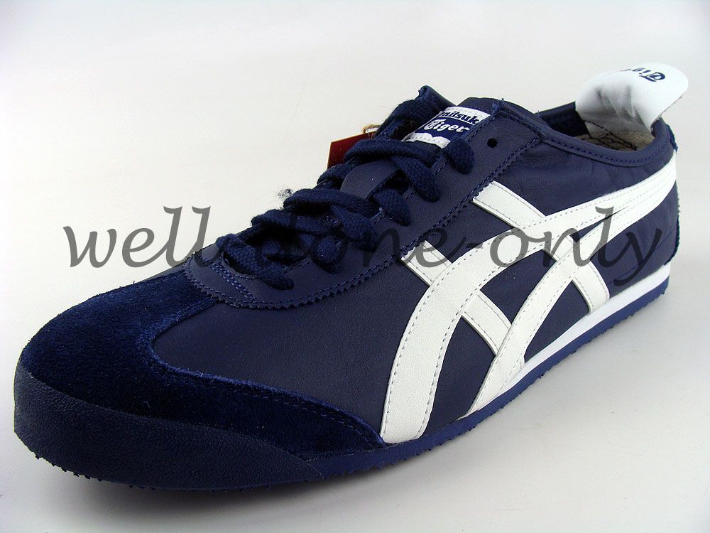 asics tiger navy
