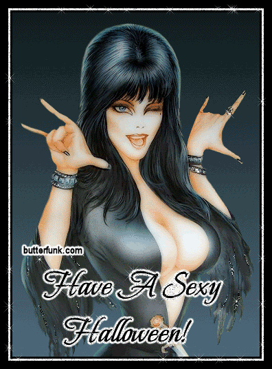 2008 Halloween Countdown 31 Elvira Greeting Cards