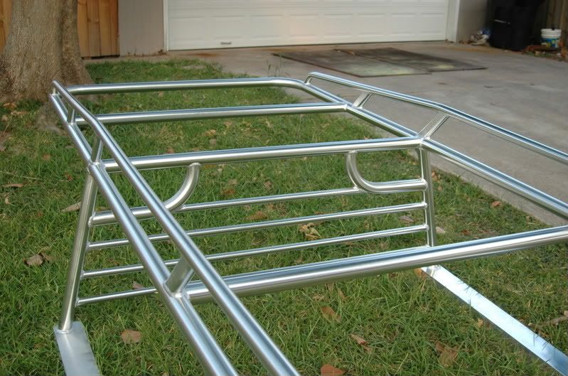 Aluminum ladder rack