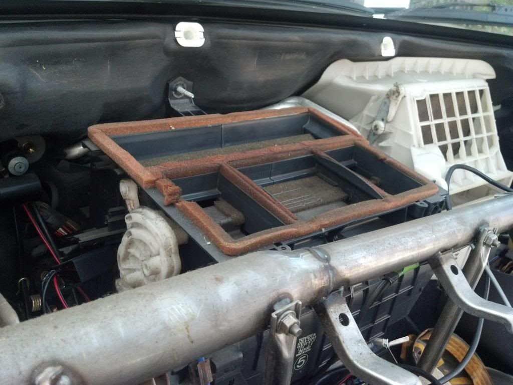 Heater core removal and repair job Toyota Celica Forum