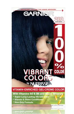 Blue Black Hair Color Garnier