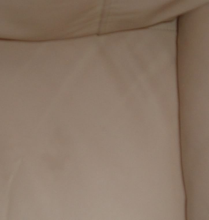how to get dye off white leather