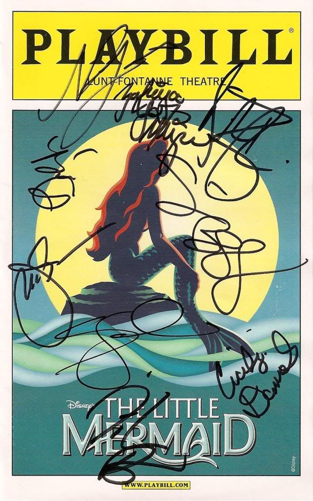 re: Little Mermaid Stage Door