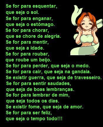 Recado Para Orkut - Poesias: 5