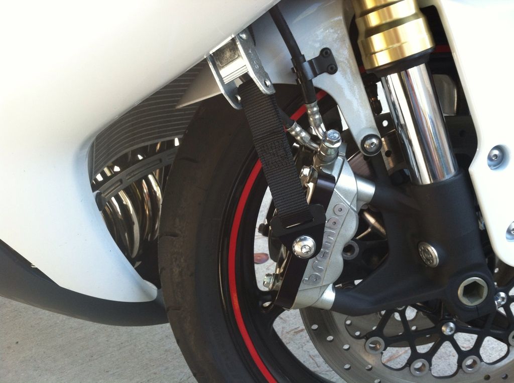 Help with front strap. Suzuki GSXR Motorcycle Forums