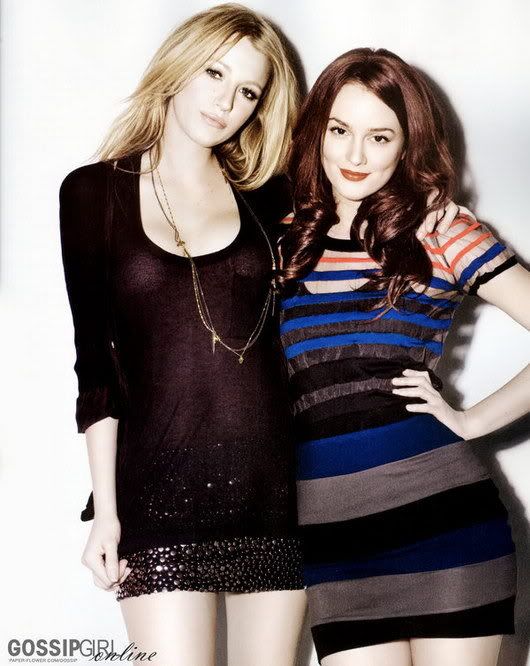 Leighton Meester and Blake Lively