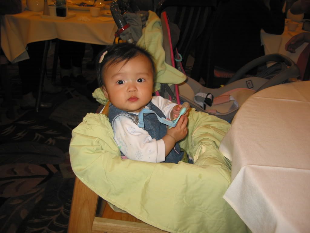 First time in Highchair (5/31/2008)
