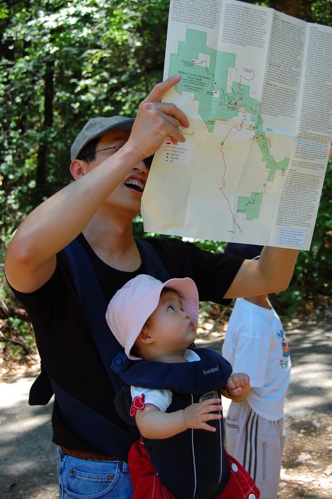 Reading map with Dad