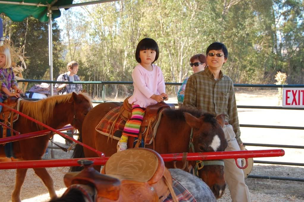 pony ride @ Webb Ranch