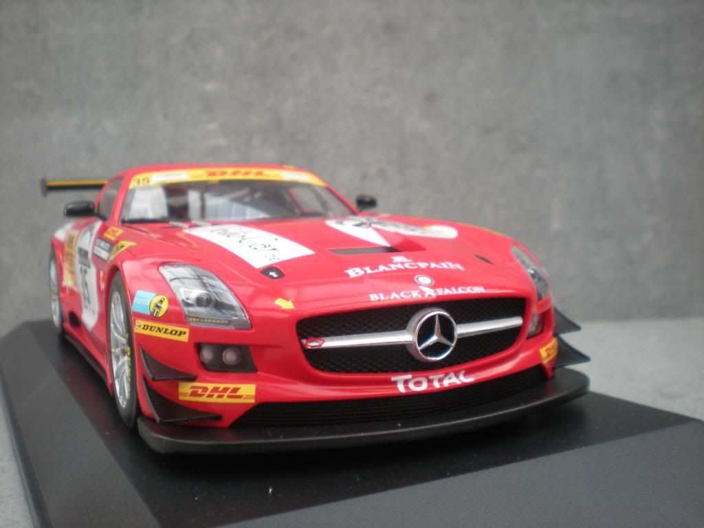 minichamps 1 18 mercedes benz sls amg gt3 24hr  n