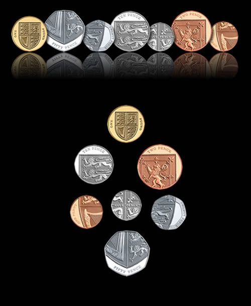 british coins portrait