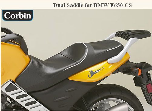 Corbin seat bmw f650cs #6