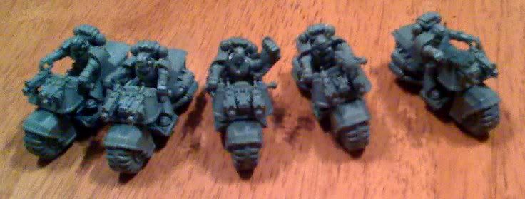 Space Marine Bikes