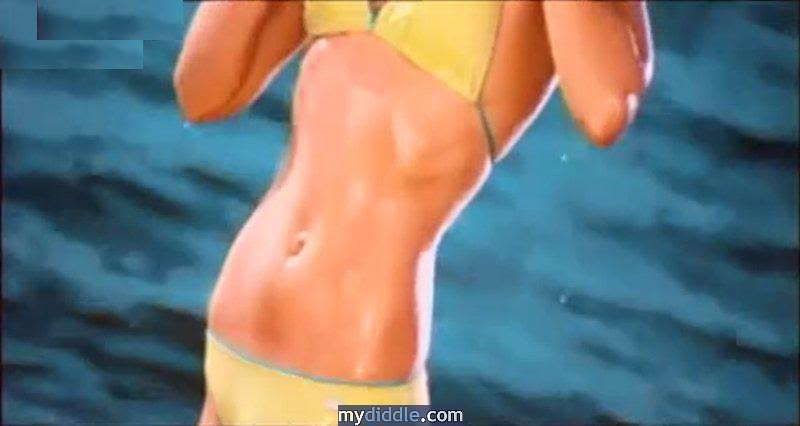 Kareena Kapoor In Yellow two Piece Bikini From The Movie ‘Tashan’