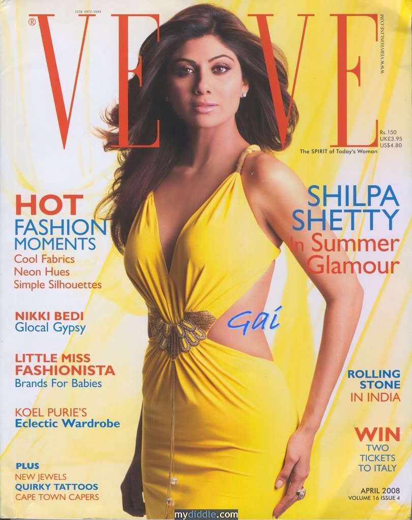 Shilpa Shetty Scorching Scans in Yellow