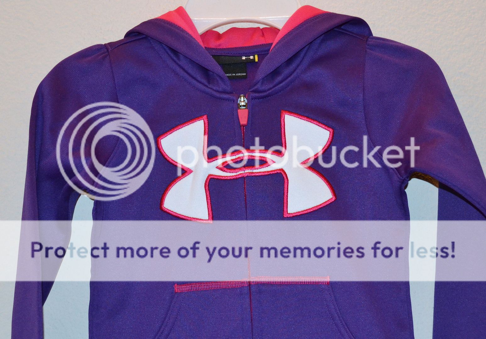   Girls ★UNDER ARMOUR★ Hoodie Jacket @FULL ZIP@ New 2T $40  