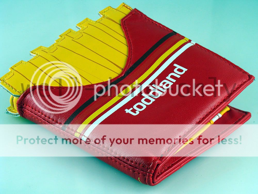 new Toddland FRENCH FRIES restaurant wallet FUNNY gift  