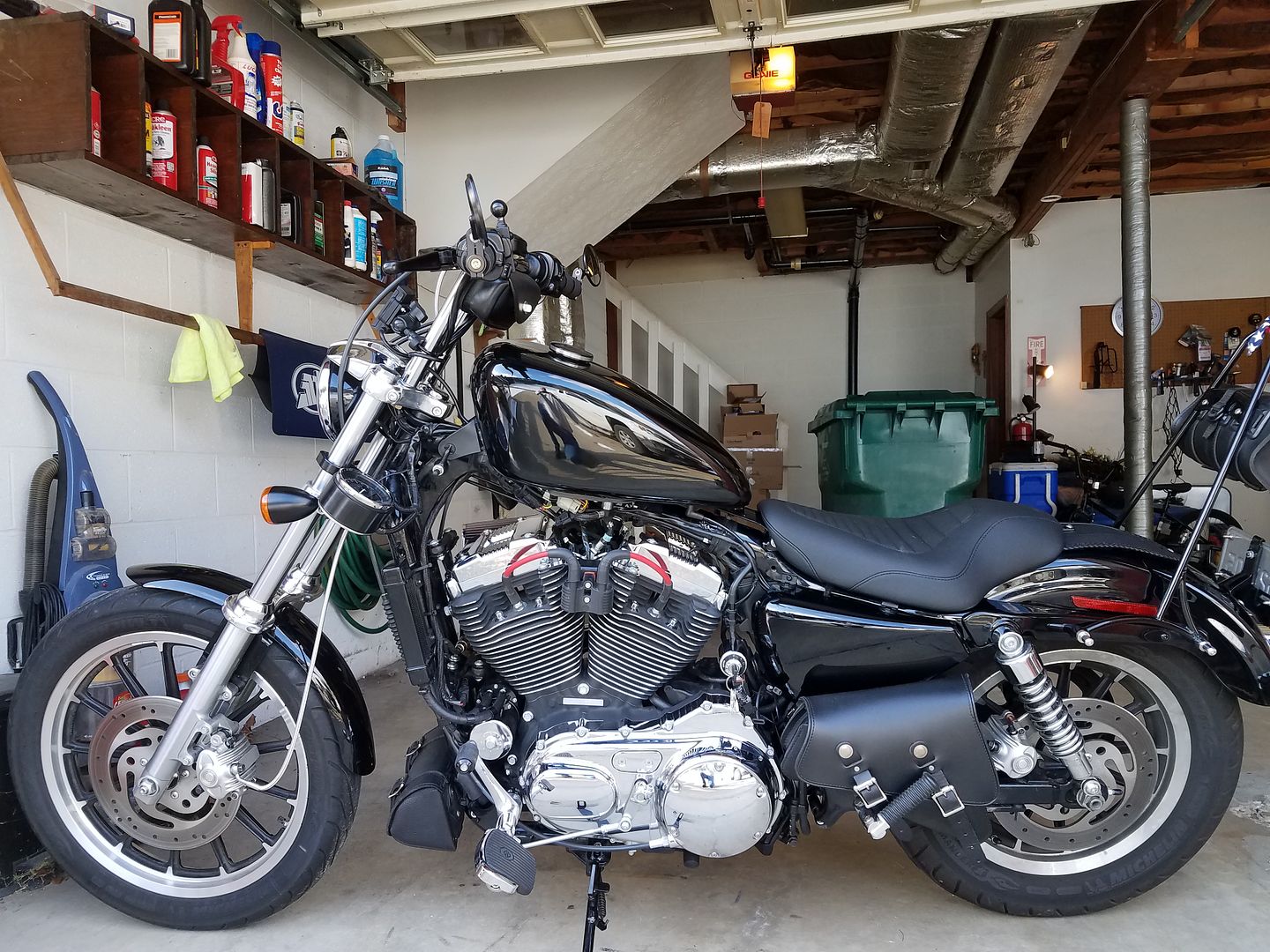 sportster 2 up seat