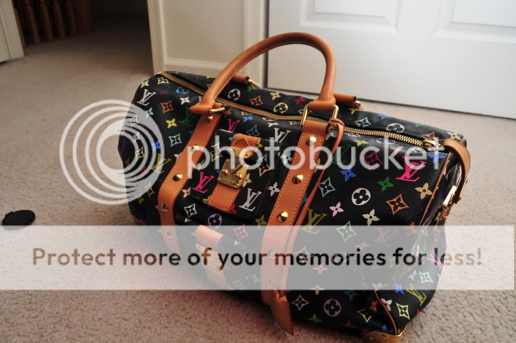 Louis Vuitton Multicolor Murakami Keepall 45  