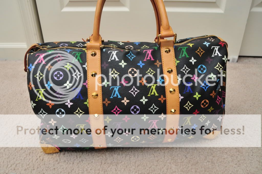 Louis Vuitton Multicolor Murakami Keepall 45  