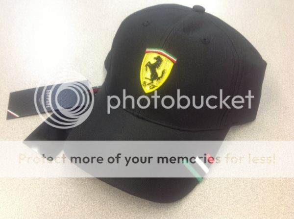 Scuderia Ferrari Black Baseball Cap 270033124